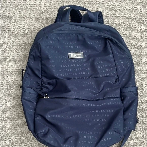 Kenneth Cole Reaction Navy Backpack - Picture 1 of 3